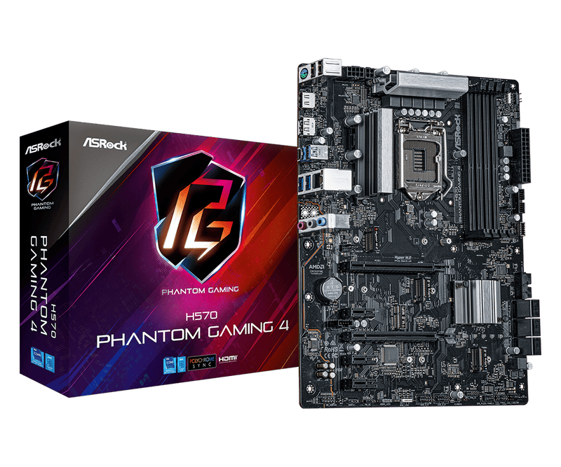 ASRock H570 Phantom Gaming 4 DDR4,LGA 1200 ATX Motherboard
