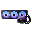 ASRock Phantom Gaming 360 LCD BLACK 黑色 3.4" LCD Magnetic ARGB 360mm Liquid CPU Cooler (ASR-PHANTOM-GAMING-360-LCD)