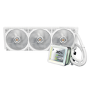ASRock Steel Legend 360 LCD WHITE 白色 3.4" LCD Magnetic ARGB 360mm Liquid CPU Cooler (ASR-STEEL-LEGEND-360-LCD)