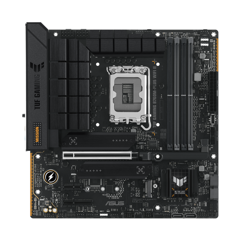 ASUS TUF GAMING B760M-PLUS WIFI II DDR5,LGA 1700 mATX Motherboard (MB-AB76TMX)