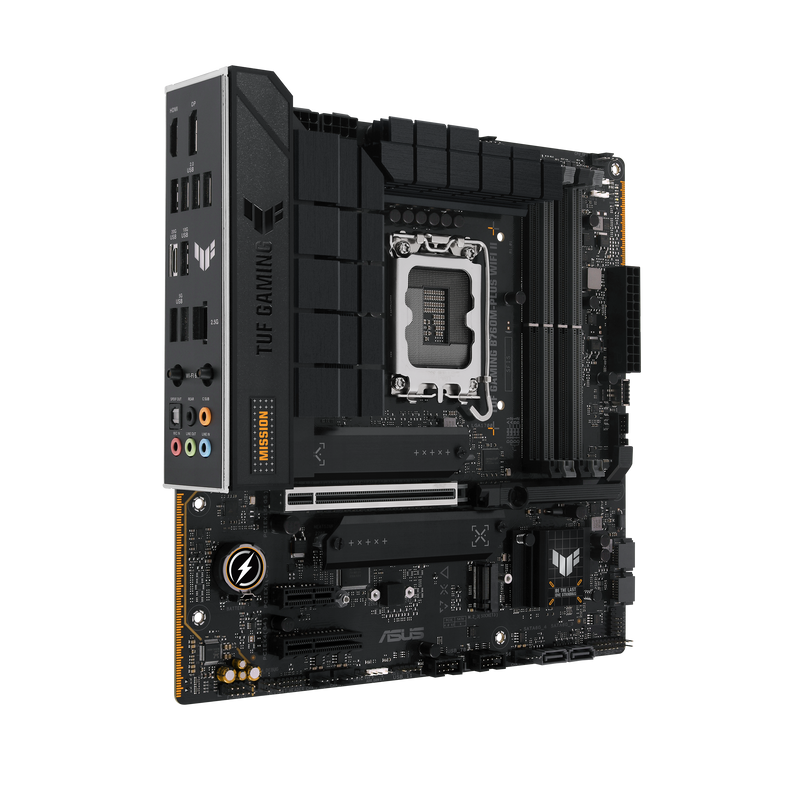 ASUS TUF GAMING B760M-PLUS WIFI II DDR5,LGA 1700 mATX Motherboard (MB-AB76TMX)