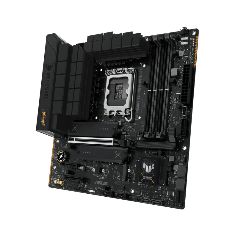 ASUS TUF GAMING B760M-PLUS WIFI II DDR5,LGA 1700 mATX Motherboard (MB-AB76TMX)