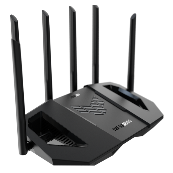 ASUS TUF Gaming BE6500 (TUF-BE6500) BE6500 Dual Band (802.11be) Extendable Gaming WiFi 7 Router (NE-ARBE65T)