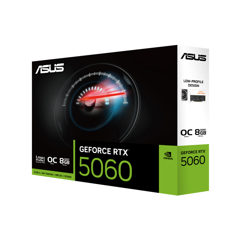 ASUS GeForce RTX 5060 LP BRK OC 8GB GDDR7 RTX5060-O8G-LP (DI-E5060L8)