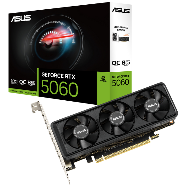 ASUS GeForce RTX 5060 LP BRK OC 8GB GDDR7 RTX5060-O8G-LP (DI-E5060L8)