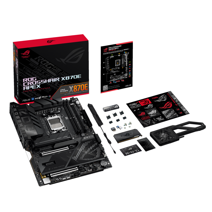 ASUS ROG CROSSHAIR X870E APEX DDR5,Socket AM5 ATX Motherboard (MB-BX8ECA)