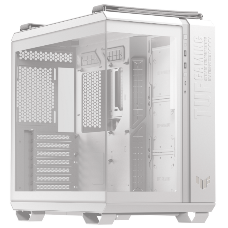 ASUS TUF GAMING GT502 Horizon White 白色 Dual-Chamber Tempered Glass ATX Case CA-AGT502V