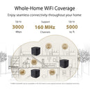 ASUS ZENWIFI XD5(3-PK)/BLACK AX3000 Dual Band Mesh WiFi 6 System (三件裝) NE-AZAXD5C