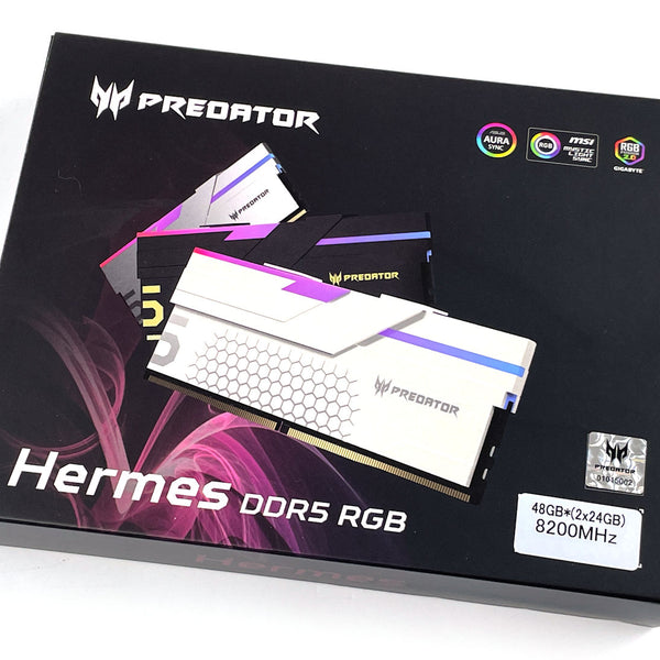 Acer 48GB Kit (2x24GB) Predator HERMES RGB Black BL.9BWWR