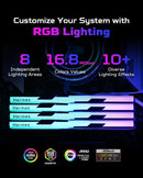 Acer Predator 48GB Kit (2x24GB) HERMES RGB Black 黑色 BL.9BWWR.445 DDR5 6800MHz CL34 Memory AMD EXPO & Intel XMP 3.0 (RM-AH5G48B)