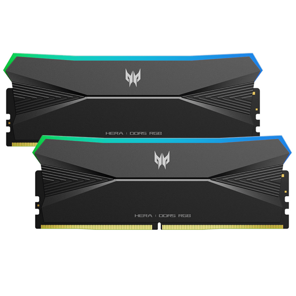 Acer Predator 48GB Kit (2x24GB) HERA RGB BL.9BWWR.663 DDR5 6000MHz CL28 Memory AMD EXPO & Intel XMP 3.0 (RM-AE5D48B)