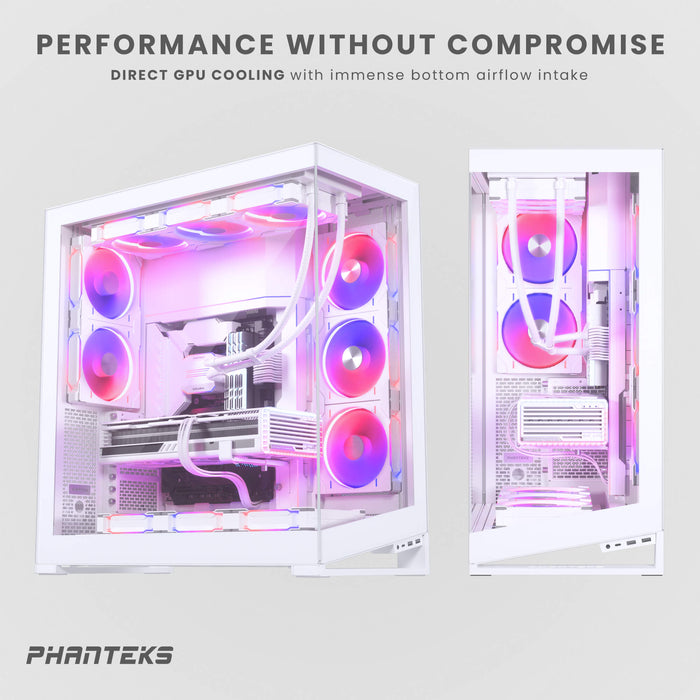Phanteks NV9 White White Full Tower Case PH-NV923TG_DMW01