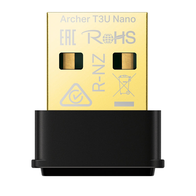 TP-Link Archer T3U Nano AC1300 Mini Dual Band Wi-Fi USB Adapter 