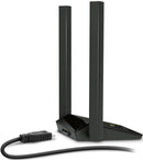 TP-Link Archer T4U Plus AC1300 High Gain Dual Band Wi-Fi USB Adapter, Extension Cable