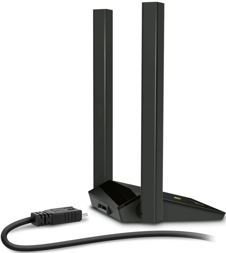 TP-Link Archer T4U Plus AC1300 High Gain Dual Band Wi-Fi USB Adapter, Extension Cable 