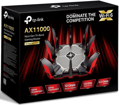 【未使用】TP-Link　WiFi6 11AX Archer AX11000 Archer AX11000 | AX11000 Next-Gen Tri-Band Gaming Router