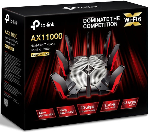 TP-Link Archer AX11000 Tri-Band Wi-Fi 6 Gaming Router