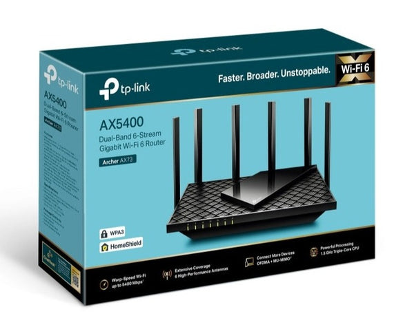 TP-Link Archer AX73 AX5400 Wi-Fi 6 Gigabit Router 