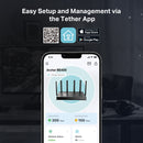 TP-Link Archer BE400 BE6500 Dual Band 2.5G WiFi 7 Router