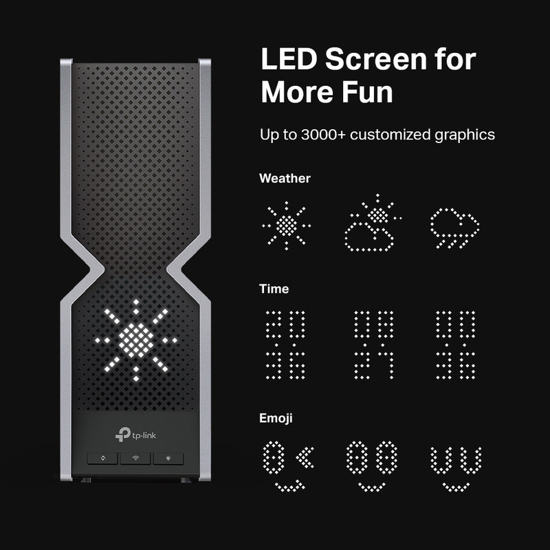 TP-Link Archer BE800 BE19000 Tri-Band WiFi 7 Router with Multi-Link Operation and Maximized Coverage