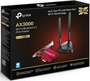 TP-Link Archer TX3000E AX3000 Dual Band Wi-Fi 6 Bluetooth 5.0 PCI Express Adapter