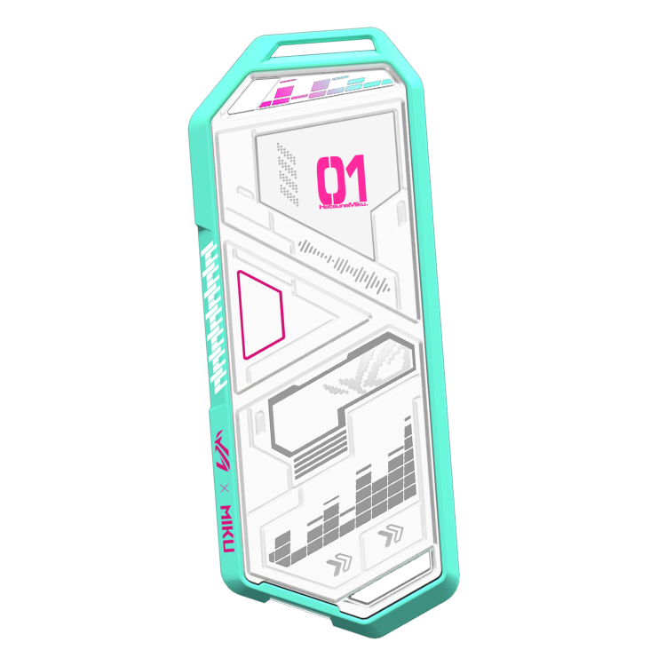 【搶先預購】ASUS ROG Strix Arion Hatsune Miku 初音未來 Edition USB Type-C 3.2 Gen 2 M.2 NVMe SSD 外接盒