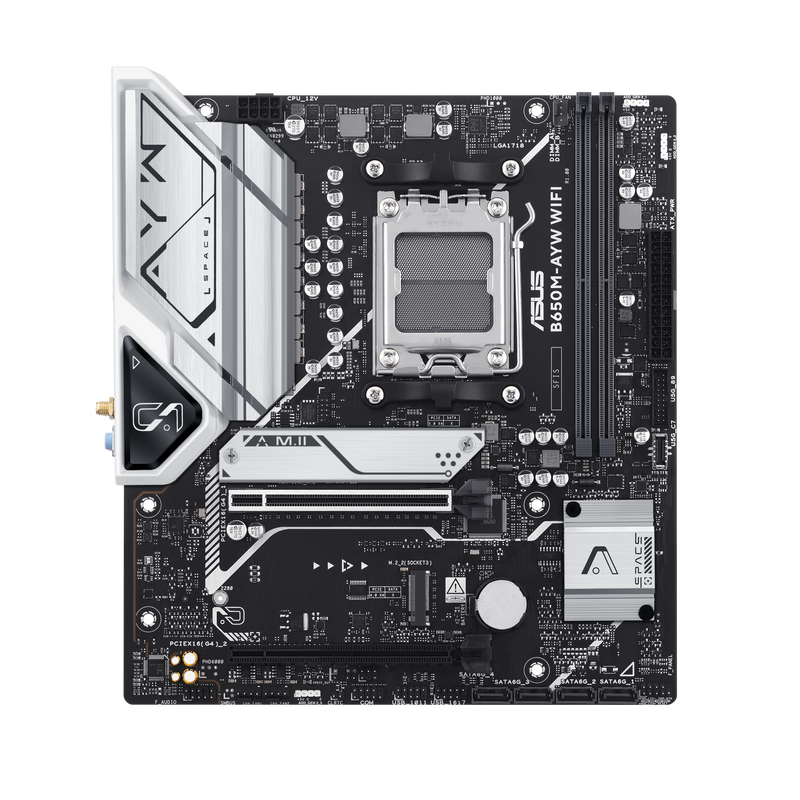 ASUS B650M-AYW WIFI DDR5,Socket AM5 mATX Motherboard