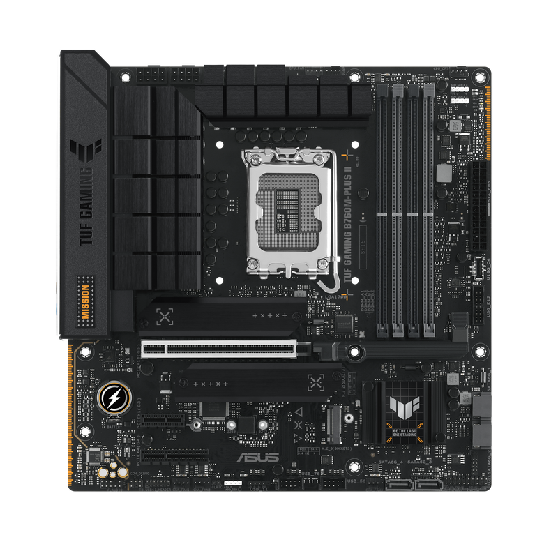ASUS TUF GAMING B760M-PLUS II DDR5,LGA 1700 mATX Motherboard (MB-AB76TM2)