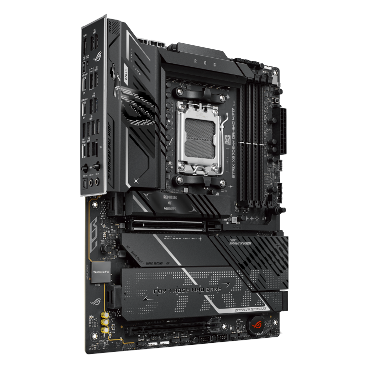 ASUS ROG STRIX X870E-H GAMING WIFI7 DDR5,Socket AM5 ATX Motherboard (MB-BX8ESHW)