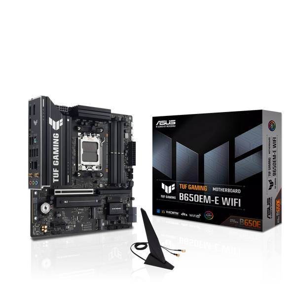 ASUS TUF GAMING B650EM-E WIFI DDR5,Socket AM5 mATX Motherboard