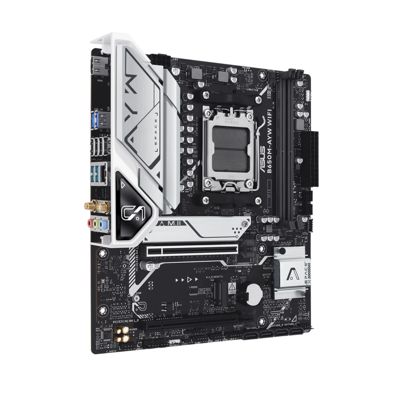 ASUS B650M-AYW WIFI DDR5,Socket AM5 mATX Motherboard