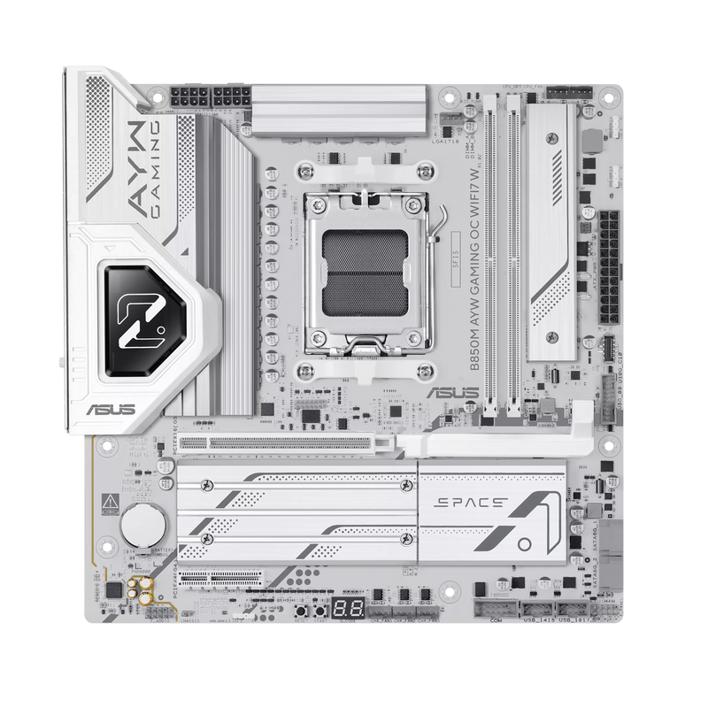 ASUS B850M AYW GAMING OC WIFI7 W DDR5,Socket AM5 mATX Motherboard (MB-BB85PMV)