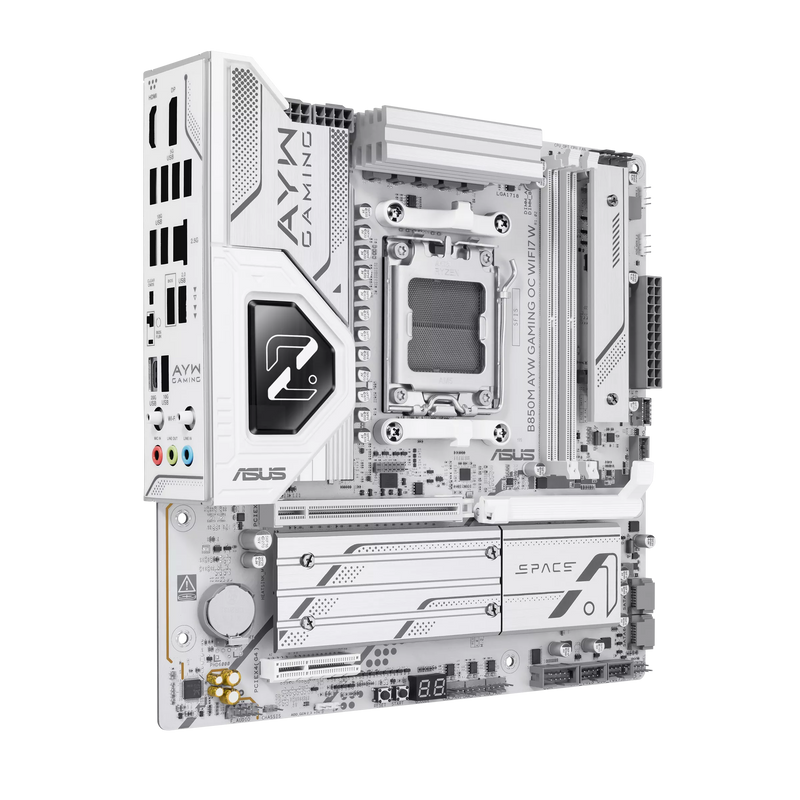 ASUS B850M AYW GAMING OC WIFI7 W DDR5,Socket AM5 mATX Motherboard (MB-BB85PMV)