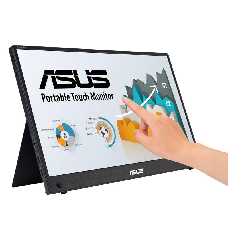 ASUS 16" ZenScreen Touch MB16AMTR FHD (1920 x 1080), IPS, 10-point touch, built-in battery, mixed-signal solution 便攜式觸控顯示器 (MO-AM16AMT)