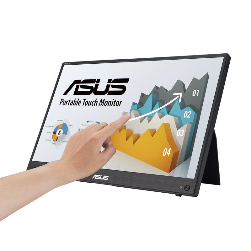 ASUS 16" ZenScreen Touch MB16AMTR FHD (1920 x 1080), IPS, 10-point touch, built-in battery, mixed-signal solution 便攜式觸控顯示器 (MO-AM16AMT)