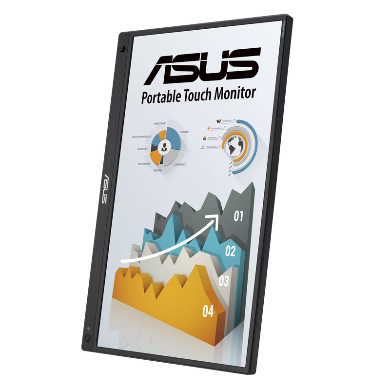 ASUS 16" ZenScreen Touch MB16AMTR FHD (1920 x 1080), IPS, 10-point touch, built-in battery, mixed-signal solution 便攜式觸控顯示器 (MO-AM16AMT)