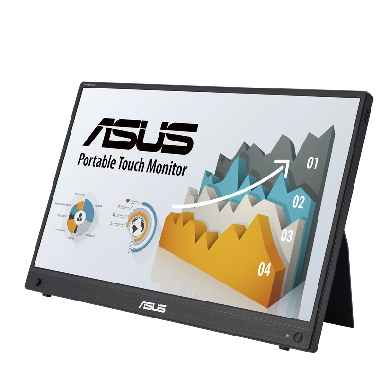 ASUS 16" ZenScreen Touch MB16AMTR FHD (1920 x 1080), IPS, 10-point touch, built-in battery, mixed-signal solution 便攜式觸控顯示器 (MO-AM16AMT)