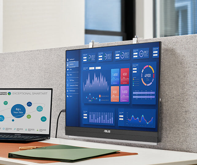 ASUS 27" ZenScreen MB27ACF QHD (2560 x 1440), IPS, 100Hz,USB-C, PD 70W, 揚聲器, 手把/可折疊支架設計 便攜式顯示器 (MO-AM27ACF)