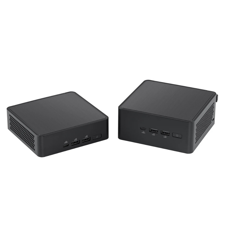 ASUS NUC 14 Pro Slim Kit RNUC14RVKU500000I Mini PC Barebone (Intel Core Ultra 5 125H CPU / DDR5 SODIMM / M.2 SSD / Thunderbolt 4) 90AR0062-M00060 (BS-AN14PU5) 