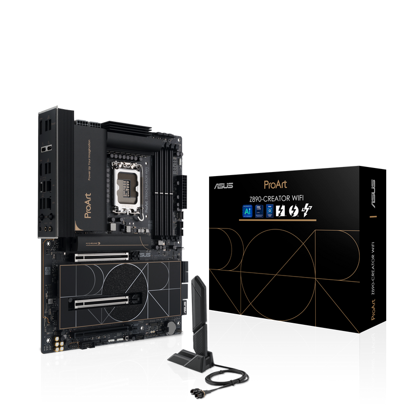 ASUS ProArt Z890-CREATOR WIFI DDR5,LGA 1851 ATX Motherboard (MB-AZ89PC ASUS ProArt Z890-CREATOR WIFI DDR5,LGA 1851 ATX Motherboard (MB-AZ89PC