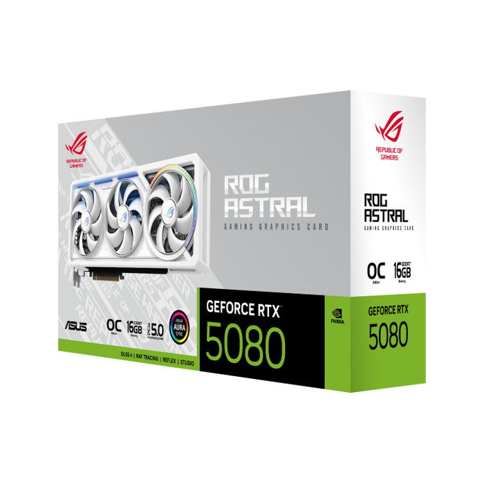 【中古】ASUS ROG ASTRAL RTX 5080 OC GeForce RTX 5080 ASUS ROG Astral 16GB GDDR7 OC Edition IN