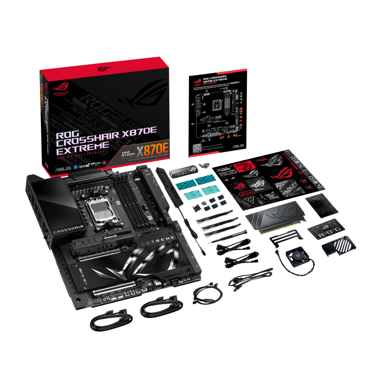 ASUS ROG CROSSHAIR X870E EXTREME DDR5,Socket AM5 EATX Motherboard (MB-BX8ECE)