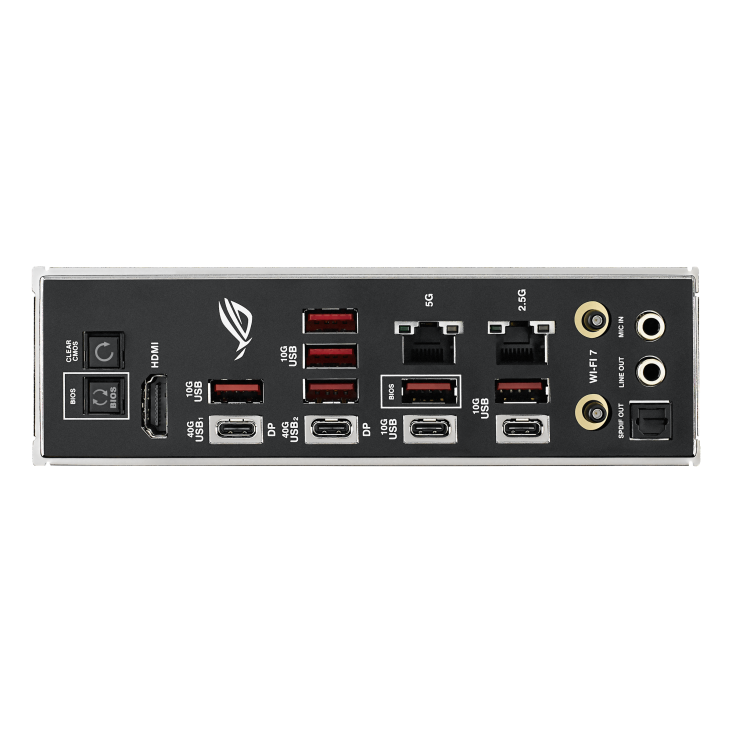 ASUS ROG CROSSHAIR X870E HERO BTF DDR5,Socket AM5 ATX Motherboard 背插式主機板 (MB-BX8ECHB)