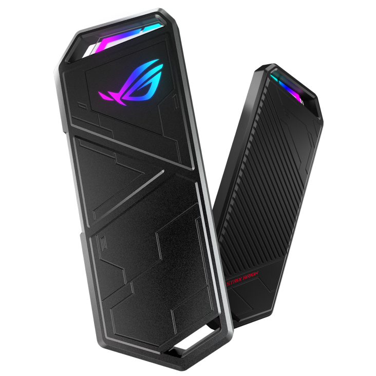 ASUS ROG Strix Arion 黑色 M.2 NVMe SSD 外接盒 - USB3.2 Gen 2x1 Type-C (10 Gbps) ESD-S1C (HD-ARSA)