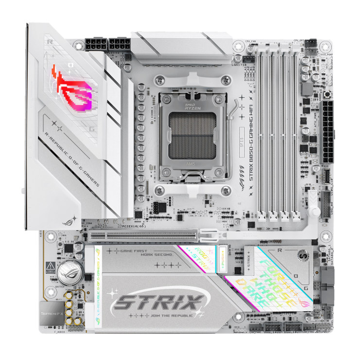 ASUS ROG STRIX B850-G GAMING WIFI DDR5,Socket AM5 mATX Motherboard (MB-BB85SGW)