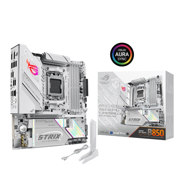 ASUS ROG STRIX B850-G GAMING WIFI DDR5,Socket AM5 mATX Motherboard (MB-BB85SGW)