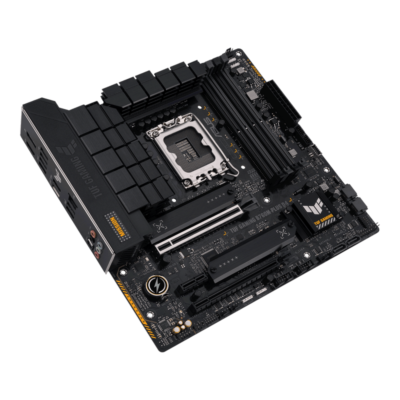 ASUS TUF GAMING B760M-PLUS D4 DDR4,LGA 1700 mATX Motherboard (MB-AB76TM4)
