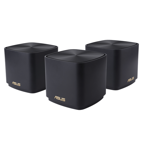 ASUS ZENWIFI XD4S(3-PK)/BLACK AX1800 Dual Band Mesh WiFi System (三件裝)