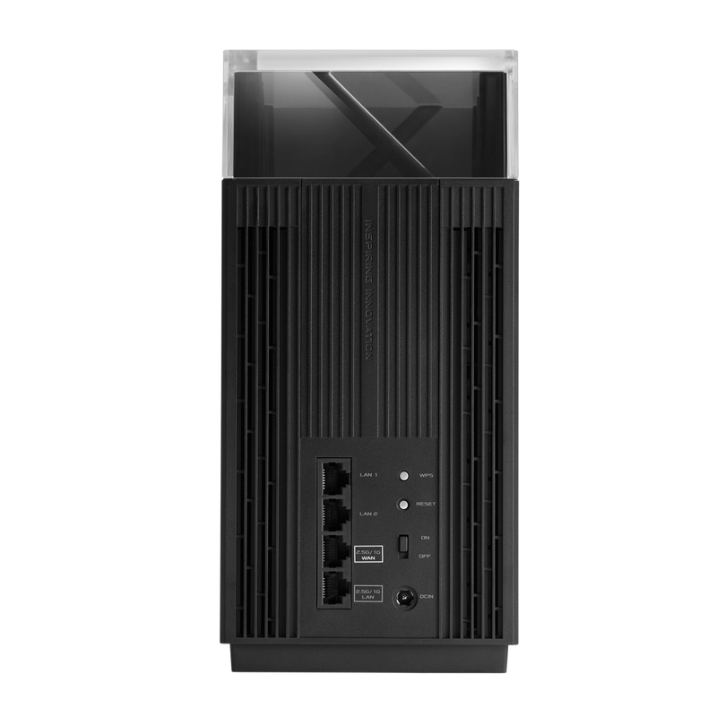 ASUS ZENWIFI PRO ET12(1-PK)/BLACK AXE11000 Tri Band Mesh WiFi 6E System (單件裝)