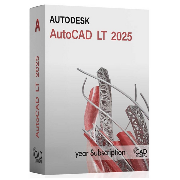 AutoCAD LT 2025 Commercial New Single-user ELD 3-Year Subscription - 057Q1-WW9153-L317 單一使用者訂閱三年版本